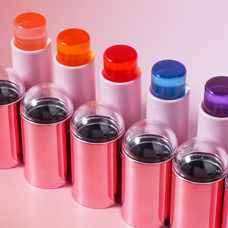 6 renk Düşük MOQ Jöle Allık Dudak ve Yanak Tonu Soğutma Suyu Süt Allık Jöle Tonu Dudak Yanak Allık Sopa Jöle