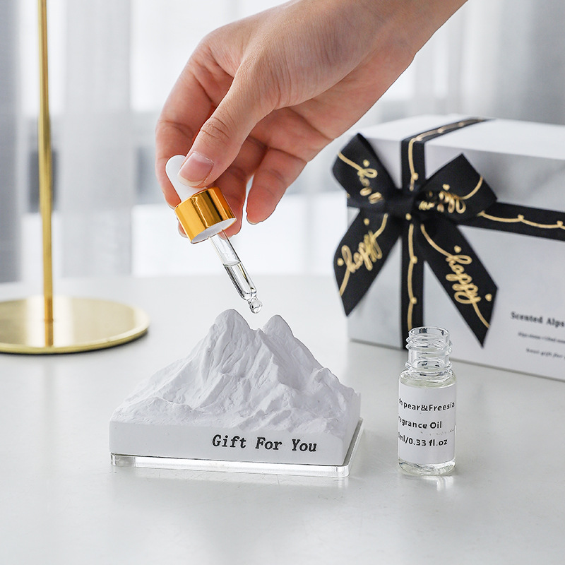 Katı Alçı Klima Difüzör Taş Kolye Çevre Dostu Aromaterapi Araba İç Dekorasyon Düğün Hava Çıkışı Parfüm